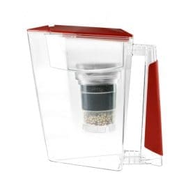 Maunawai KINI vízszűrő PI-víz készítő kancsó, 2,7 l, sötétpiros