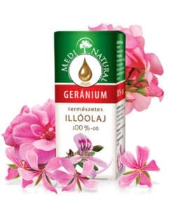 Geránium illóolaj 100%-os - 10 ml