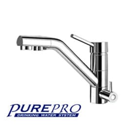 3-utas króm csaptelep víztisztítóhoz - PurePro