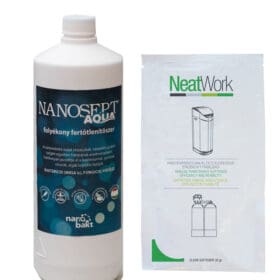 Tisztító szett: NeatWork gyantatisztító és Nanosept Aqua fertőtlenítő